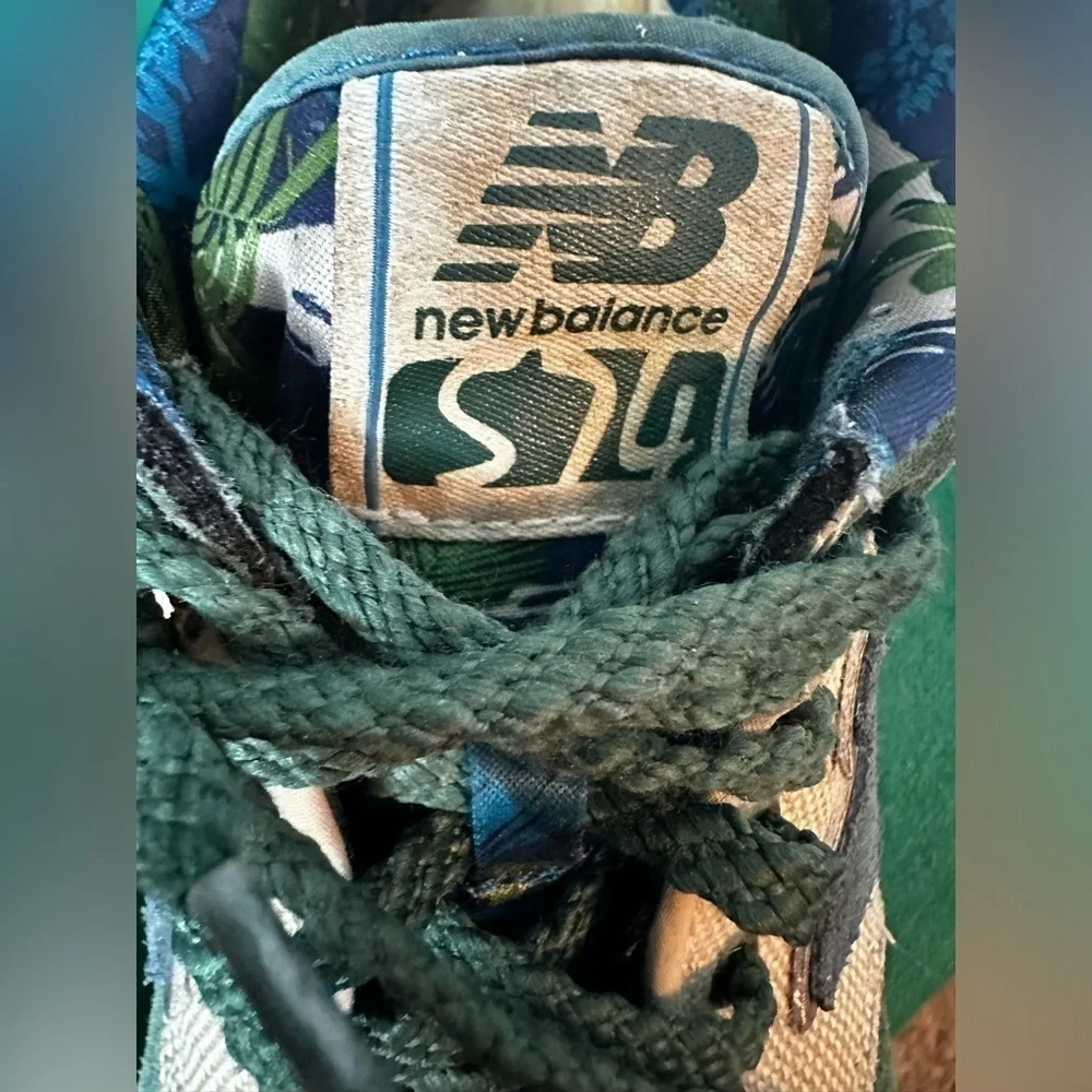 New Balance 574 Encap Men’s Rare floral athletic shoes - Picture 9 of 14